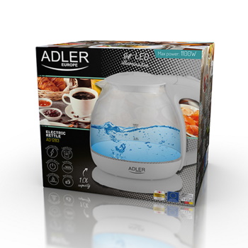 Adler električni stakleni ketler AD1283G-4